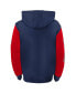 ფოტო #3 პროდუქტის Big Boys Navy, Red Boston Red Sox Postcard Full-Zip Hoodie Jacket