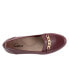Фото #8 товара Trotters Anastasia T1750-627 Womens Burgundy Leather Loafer Flats Shoes 9.5