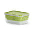 Фото #1 товара Groupe SEB EMSA CLIP & GO XL - Lunch container - Adult - Green - Transparent - Monochromatic - Rectangular - Germany