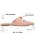 Фото #6 товара Women's Enniss Twist Pointed Toe Flats