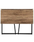 Фото #4 товара Oakdale Folding Computer Desk With Wood Grain Finish Top And Folding Metal Legs