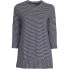 ფოტო #3 პროდუქტის Women's 3/4 Sleeve Slub Jersey Swing Tunic