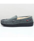 Фото #2 товара Yukon Men's Suede Shearling Moccasin Slippers Moc Toe Slip On Shoes