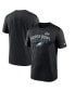 Big Boys Black Philadelphia Eagles Super Bowl LVII Lockup T-shirt