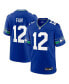 Фото #1 товара Men's 12th Fan Royal Seattle Seahawks Throwback Player Game Jersey