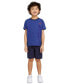 ფოტო #1 პროდუქტის Little Boys Logo Graphic T-Shirt & Shorts, 2 Piece Set