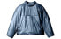 Фото #1 товара Куртка мужская YEEZY x Gap x Balenciaga FW22 с высоким воротником, срединной длины, цвет: синий.