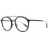 Police Brille VPL688 0700 52 Herren Schwarz 52-19-140