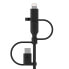 Фото #5 товара Belkin BOOST CHARGE - 1 m - USB A - USB C/Micro-USB B/Lightning - Black