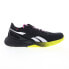 Фото #1 товара Reebok Nanoflex TR Mens Black Canvas Lace Up Athletic Cross Training Shoes