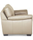 Фото #14 товара Lothan 79" Leather Apartment Sofa with 2 Cushions, Created for Macy's