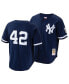 ფოტო #1 პროდუქტის Big Boys Mariano Rivera New York Yankees Mesh V-Neck Player Jersey