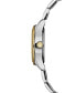 ფოტო #2 პროდუქტის Women's Two-Tone Stainless Steel Bracelet Watch 28mm