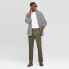 Фото #2 товара Men's Every Wear Athletic Fit Chino Pants - Goodfellow & Co Paris Green 36x32