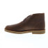 Фото #5 товара Clarks Desert Boot 2 26155498 Mens Brown Wide Leather Lace Up Chukkas Boots 9.5