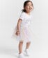 Фото #2 товара Toddler Girls Rainbow Tulle Dress, Created for Macy's