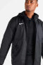 Тёмно-серая мужская спортивная куртка Nike M Thrm Rpl Park20 B1 Erkek Mont CW6157-010-Siyah S - фото #12