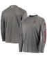 Men's Charcoal Alabama Crimson Tide PFG Terminal Tackle Omni-Shade Long Sleeve T-shirt