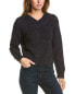 Vince V-Neck Sweater Women's Navy Xxs