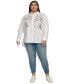 ფოტო #4 პროდუქტის Plus Size City Scene Cotton Shirt, First@Macy’s