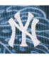 Фото #4 товара Men's Blue New York Yankees Bahama Coast Luminescent Fronds IslandZone Button-Up Camp Shirt