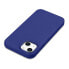 Skórzane etui iPhone 14 Plus magnetyczne z MagSafe Litchi Premium Leather Case granatowy