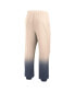 Women's Tan, Navy Distressed Houston Astros Luxe Ombre Lounge Pants