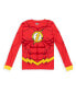 Boys Justice League Robin Cosplay Pajama Shirt and Pants Sleep Set to Красный, 6 - фото #6