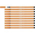 Фото #1 товара Ручки фетровые STABILO Pen 68 красный Вермилион (10 штук)