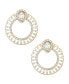 ფოტო #1 პროდუქტის Statement Multi-Crystal Ring Earrings