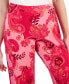 Фото #3 товара Petite Glamorous Garden Pull-On Wide-Leg Pants, Created for Macy's