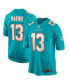 ფოტო #2 პროდუქტის Men's Dan Marino Aqua Miami Dolphins Game Retired Player Jersey