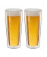 Фото #2 товара Zwilling Sorrento Pint Beer Glasses, Set of 2