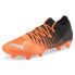 Фото #3 товара Puma Future Z 2.3 Firm GroundAg Soccer Cleats Mens Orange Sneakers Athletic Shoe