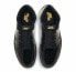 Фото #6 товара Кроссовки Nike Air Jordan 1 Retro High Black Metallic Gold (2020) (Черный)
