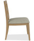 Фото #6 товара Davie 54" Round Dining 5pc Set (Table + 4 Side Chair Upholstered Seat Ladder Back)