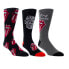 Perri's Socks The Rolling Stones Assorted Crew Socks 3 Pair - RSC371-077