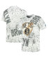 Фото #1 товара Men's White Brooklyn Nets Gold Foil Splatter Print T-shirt