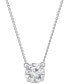 Badgley Mischka certified Lab Grown Diamond Solitaire Pendant 18" Necklace (2-1/4 ct. t.w.) in 14k Gold