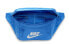 Nike Tech Hip Pack 涤纶（聚酯纤维） 胸包斜挎包腰包 男女同款情侣款 蓝色 / Nike Tech Hip Pack BA5751-402