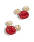 ფოტო #2 პროდუქტის Women's Mickey Mouse Santa Statement Earrings