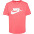 Фото #1 товара Футболка с коротким рукавом женская TEE ESSENTL Nike ICN DX7906 894 Розовый