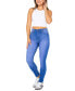 ფოტო #3 პროდუქტის High Rise Skinny Ankle Jeans, 0-24W