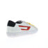 Фото #16 товара Diesel S-Leroji Low Mens White Leather Lifestyle Sneakers Shoes