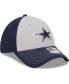Фото #4 товара Men's Gray Dallas Cowboys Main 39THIRTY Flex Hat
