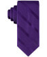 Фото #1 товара Men's Solid Textured Stripe Tie