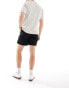 Jack & Jones chino shorts with drawstring waist shorts in black