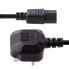 Фото #4 товара StarTech.com 10ft (3m) UK Computer Power Cable - 18AWG - BS 1363 to C13 - 10A 250V - Black Replacement AC Power Cord - Kettle Lead / UK Power Cord - PC Power Supply Cable - TV/Monitor Power Cable - 3 m - C13 coupler - BS 1363 - H05VV-F - 250 V