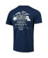 Фото #4 товара Men's Navy Auburn Tigers Campus Local Comfort Colors T-shirt