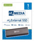Фото #6 товара Verbatim MyExternal - 1000 GB - M.2 - USB Type-C - 3.2 Gen 2 (3.1 Gen 2) - 520 MB/s - Grey